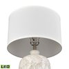 Elk Studio Goodell 27.5'' High 1-Light Table Lamp, White Glazed, Includes LED Bulb S0019-11147-LED